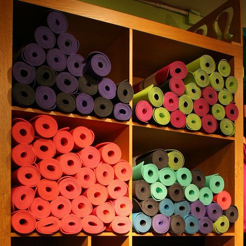 THINK GREEN HOW TO RECYCLE OLD YOGA MATS